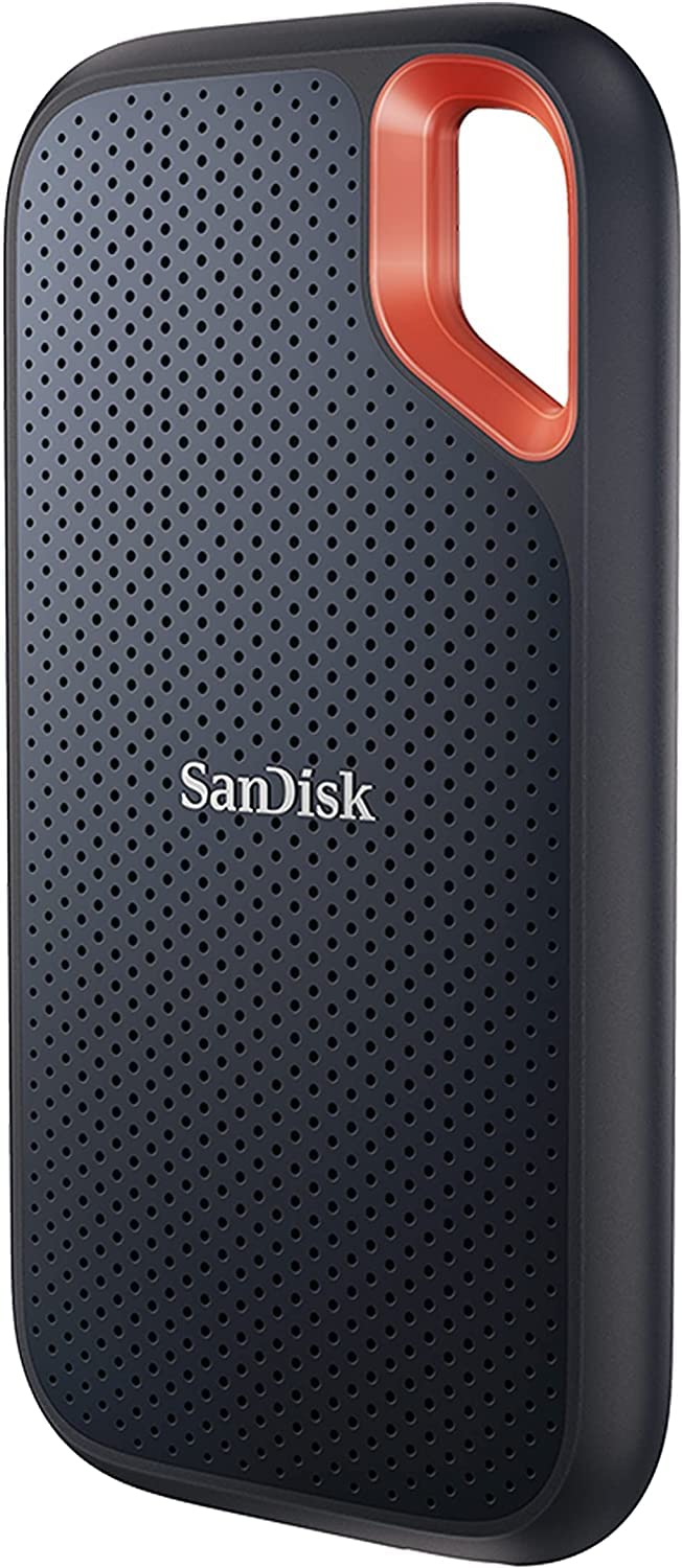 SanDisk Extreme SSD، خارجی و قابل حمل، 1 ترابایت - سرعت انتقال تا 1050 مگابیت در ثانیه - USB Type-C، USB 3.2 Gen 2 SDSSDE61 - 1T00-G25